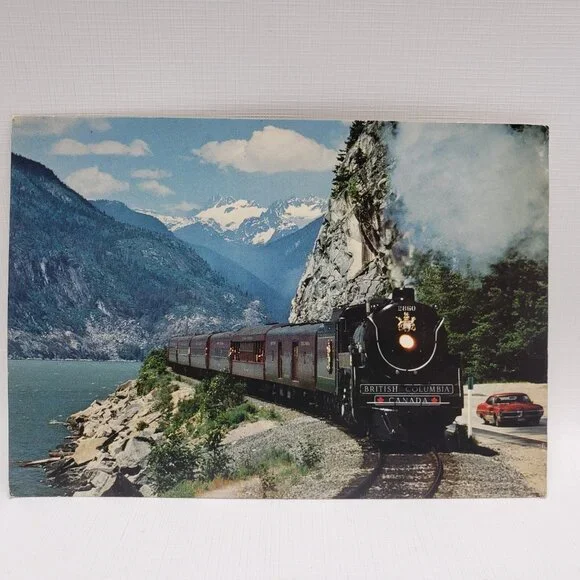 Postcards Railroad Train Rail Bridges United States Canada Steam Diesel Vintage - Picture 10 of 16
